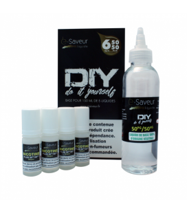 Pack DIY E Saveur 150ml 50/50 03mg