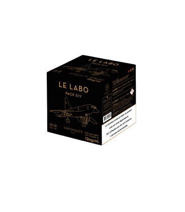 Pack DIY Le LABO by Vaponaute 100ml 50/50 12mg